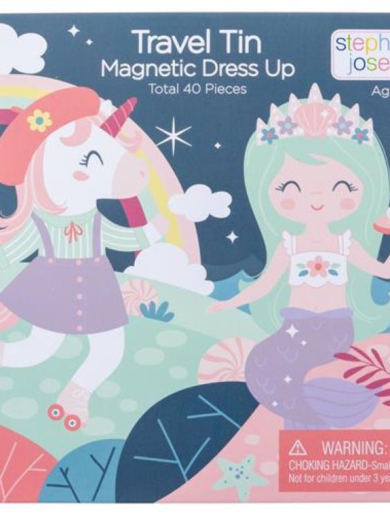 travel tin magnetic dress up