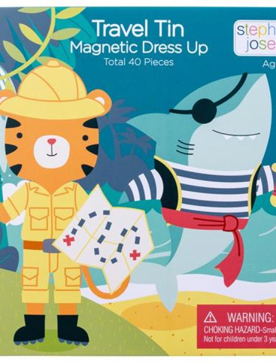 travel tin magnetic dress up